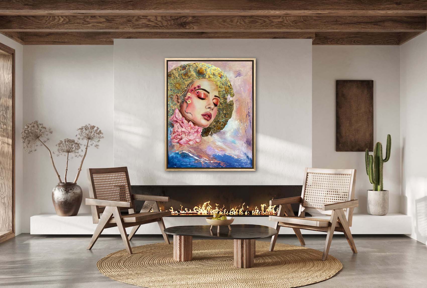Burgeoning Bloom_walldecoration