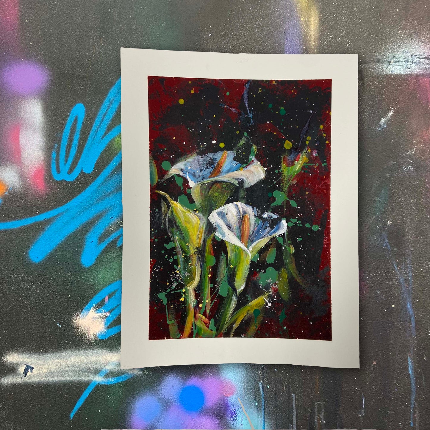 Zantedeschia - Artwork on Paper