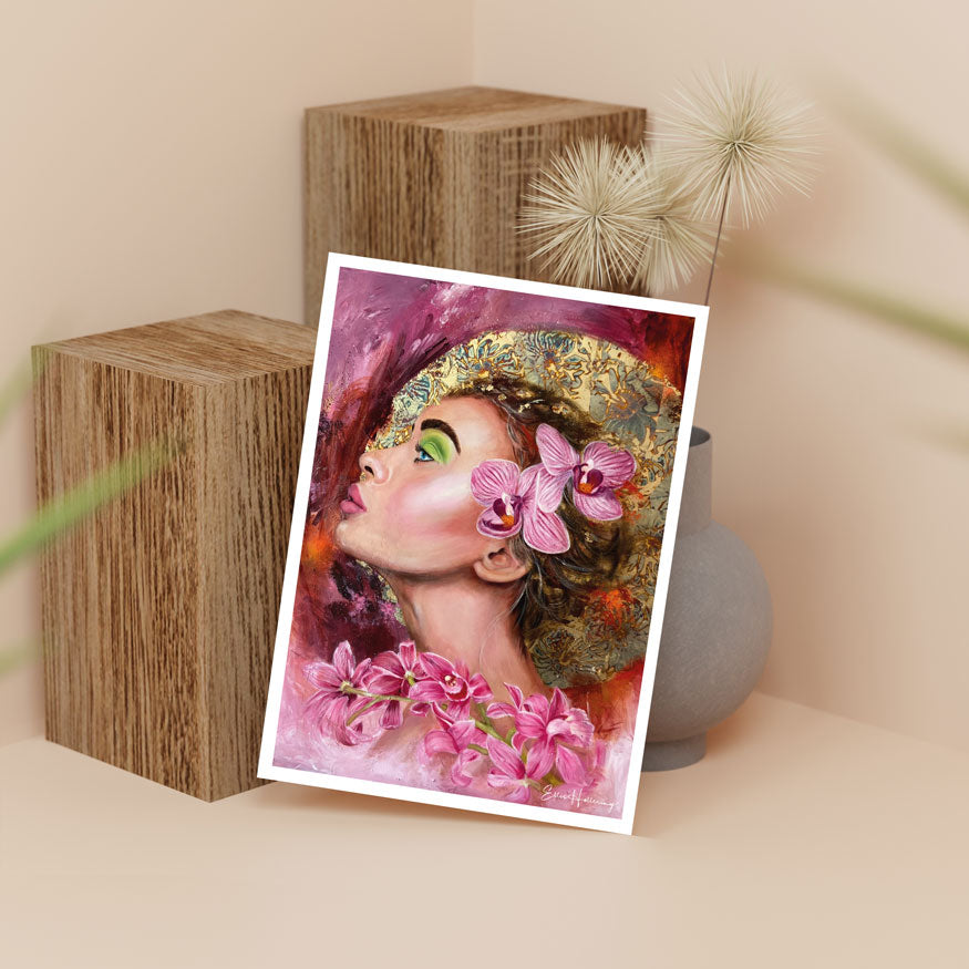 "Golden Bloom" Art Card Bundel