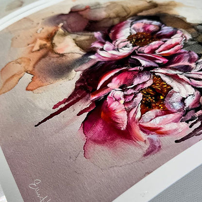 "Fiery Embrace" Kunstdruck