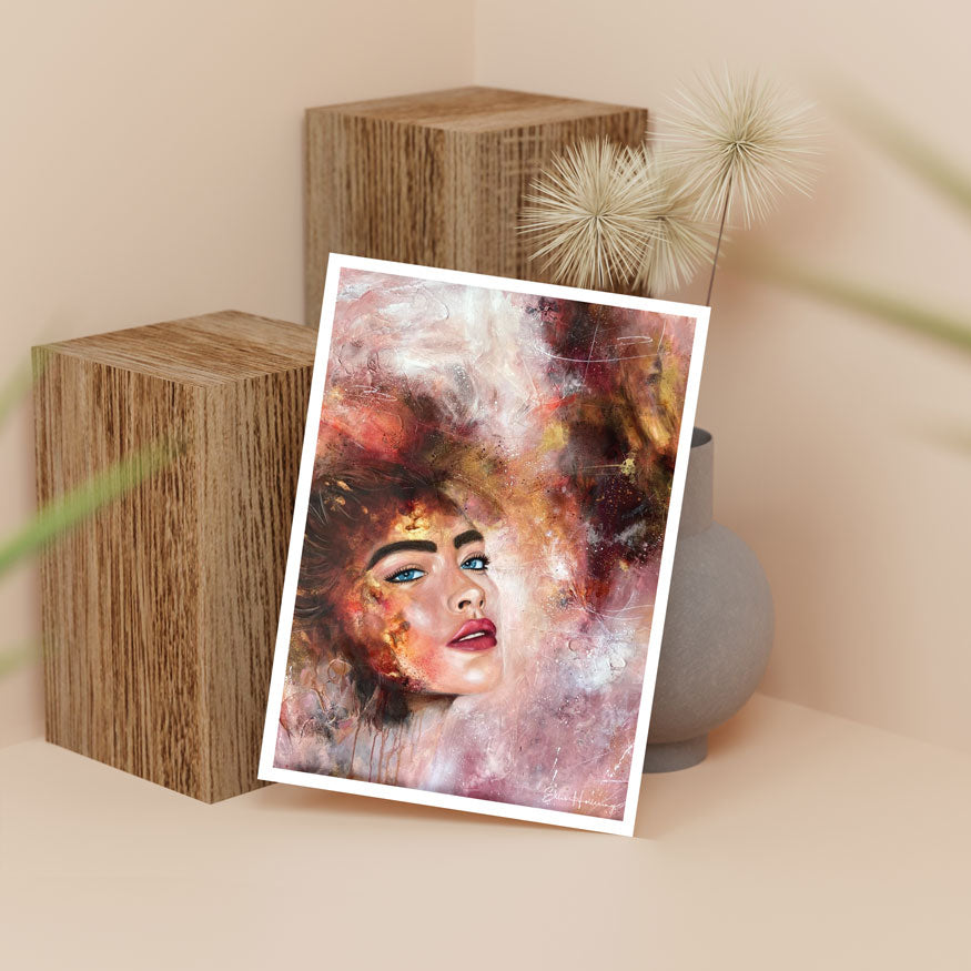 "Floral - Portrait" Art Card bundel