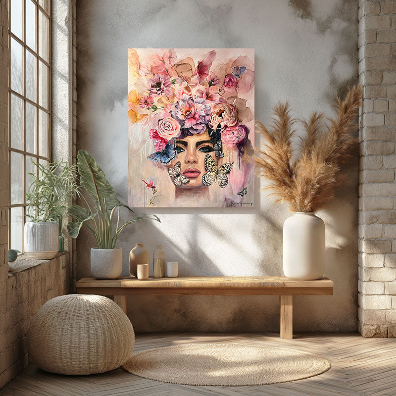 "Fleeting Beauty" Canvas Print